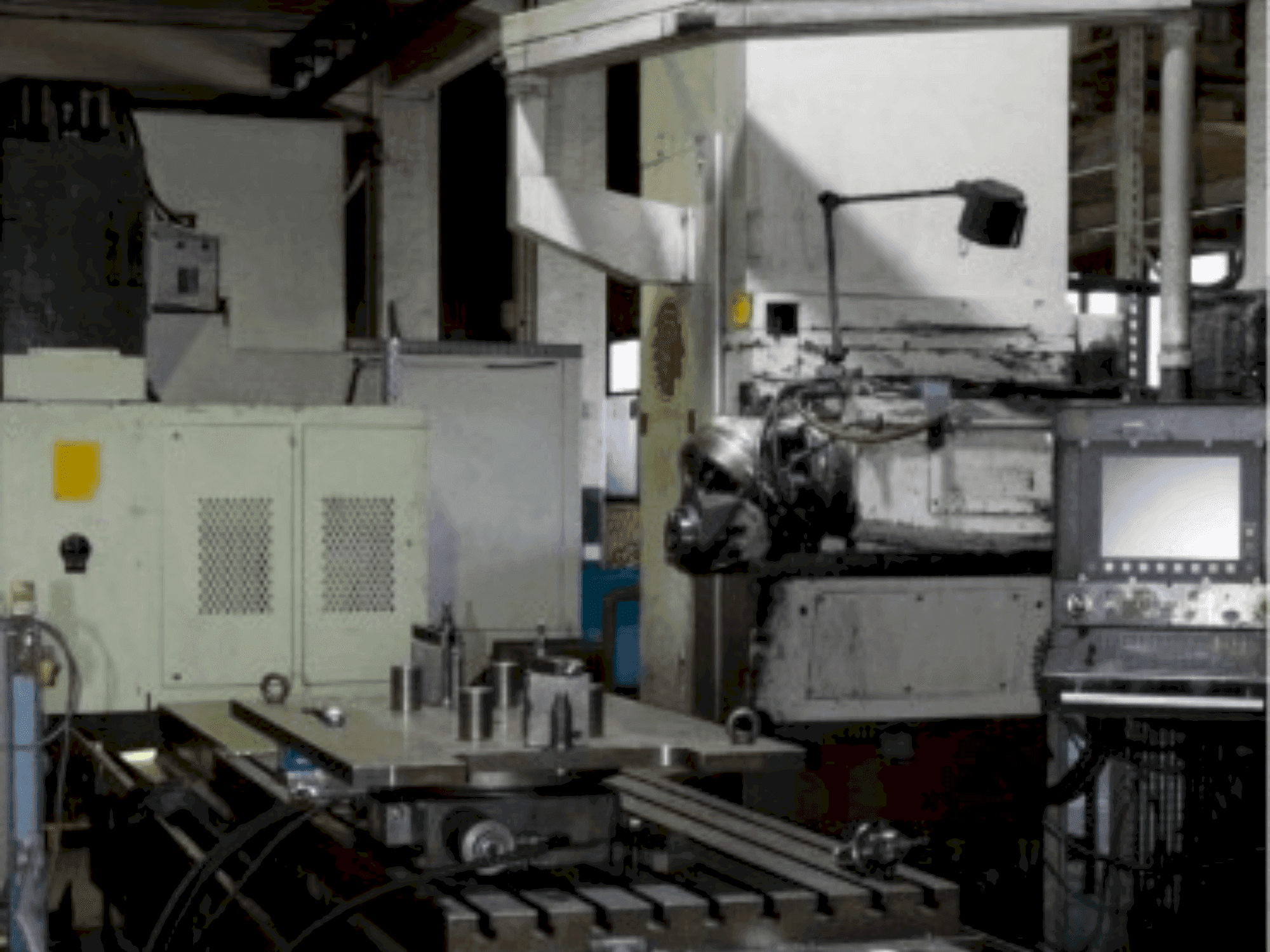 Frontansicht der Huron X 61 38 (1991) Maschine