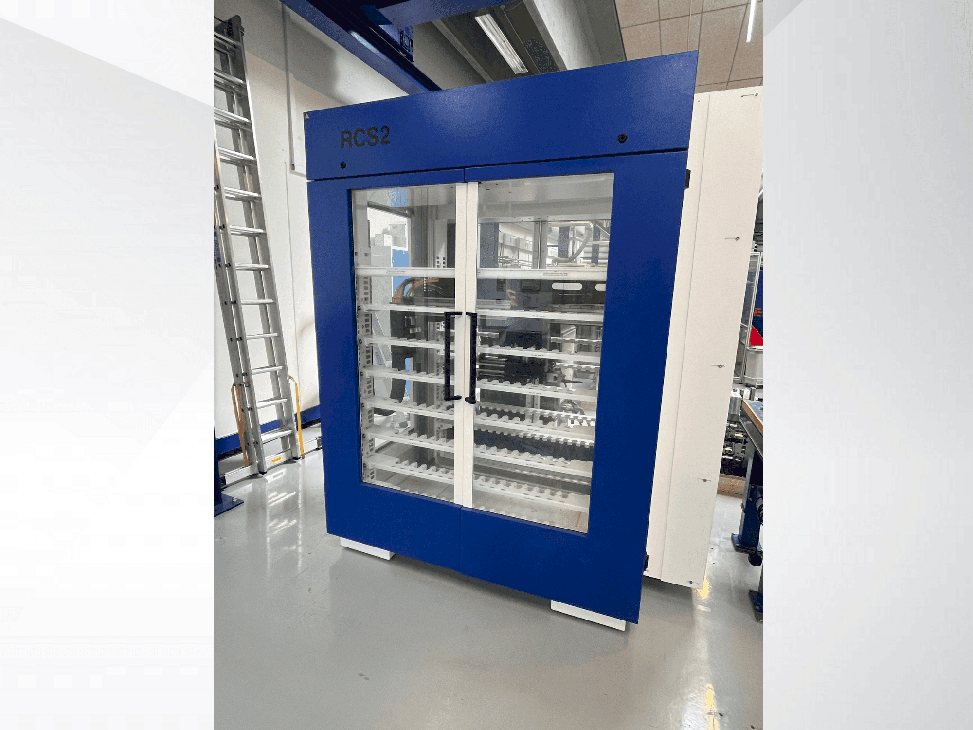 Seitenansicht der RÖDERS RCS2 Maschine