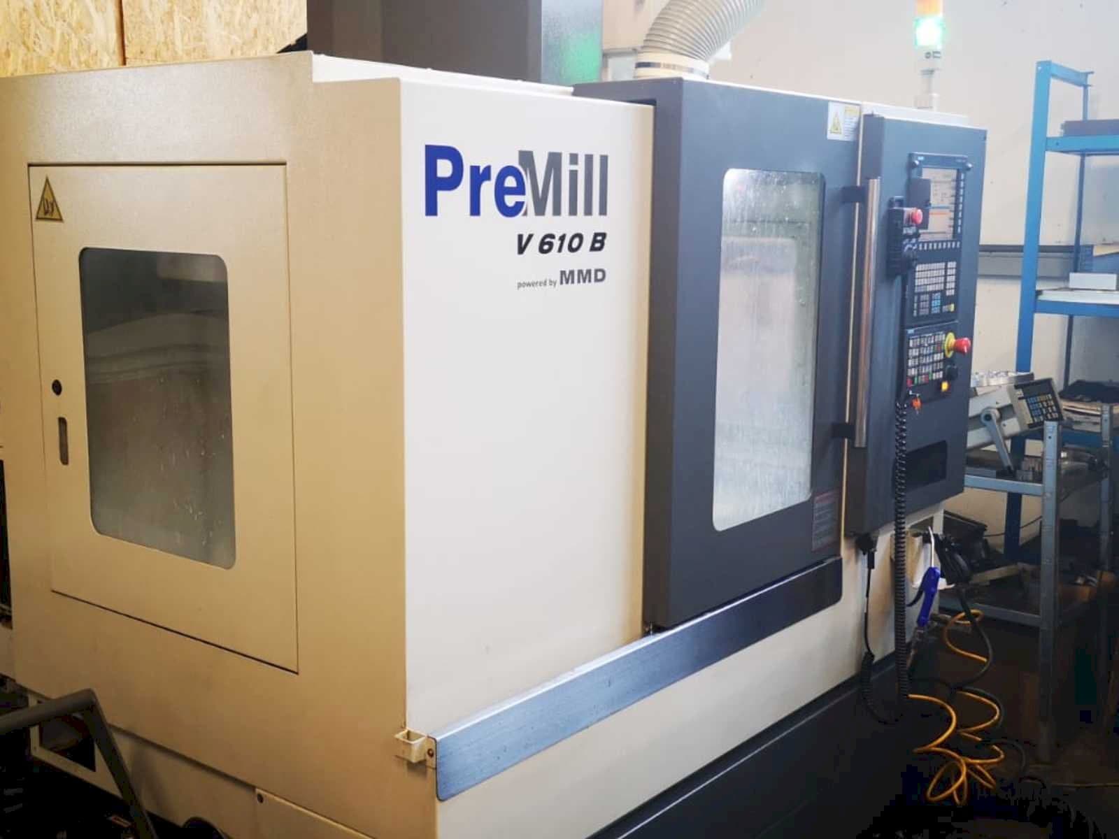 Frontansicht der PreMill V 610 B Maschine