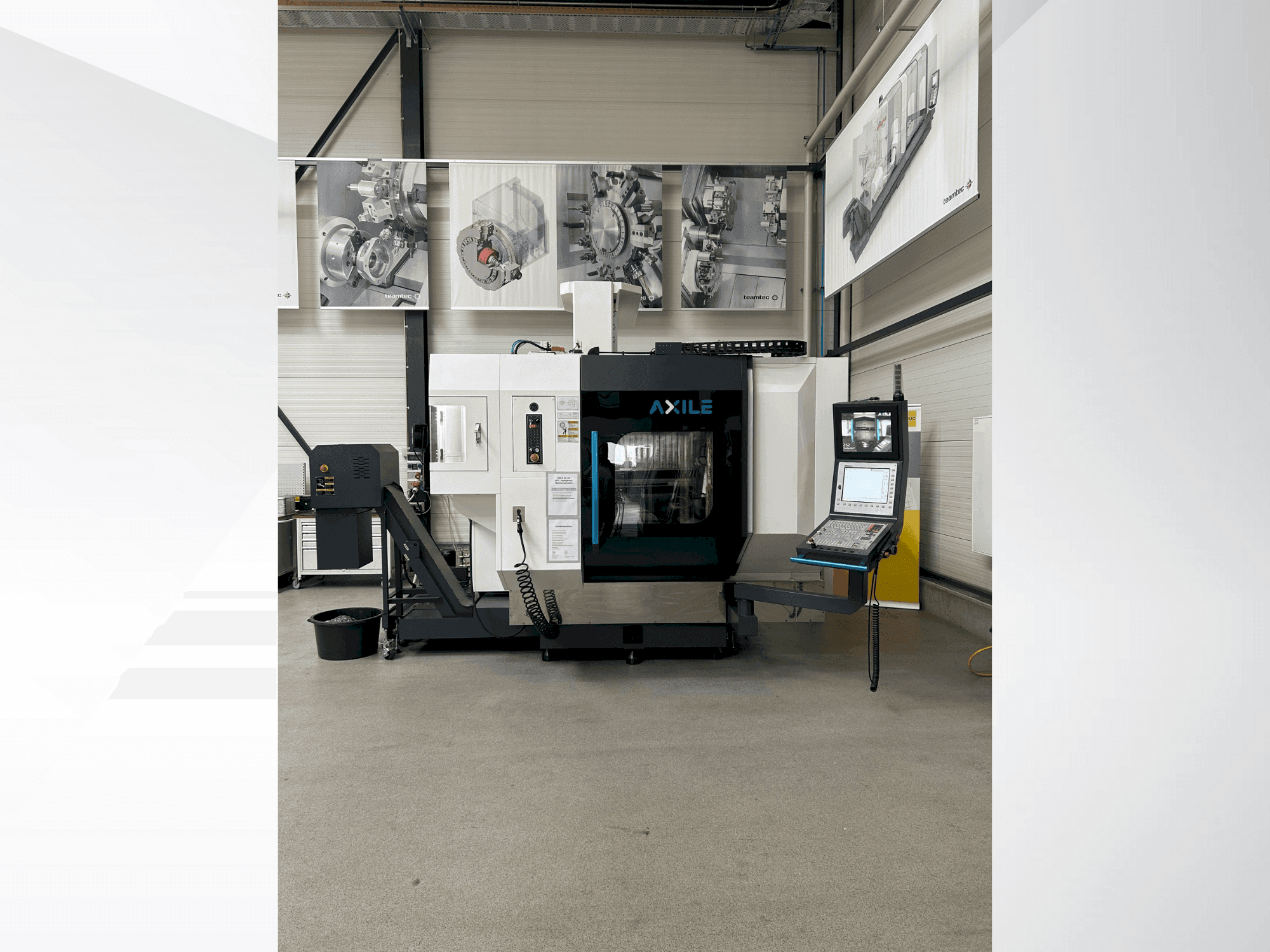 Frontansicht der AXILE G6i  Maschine