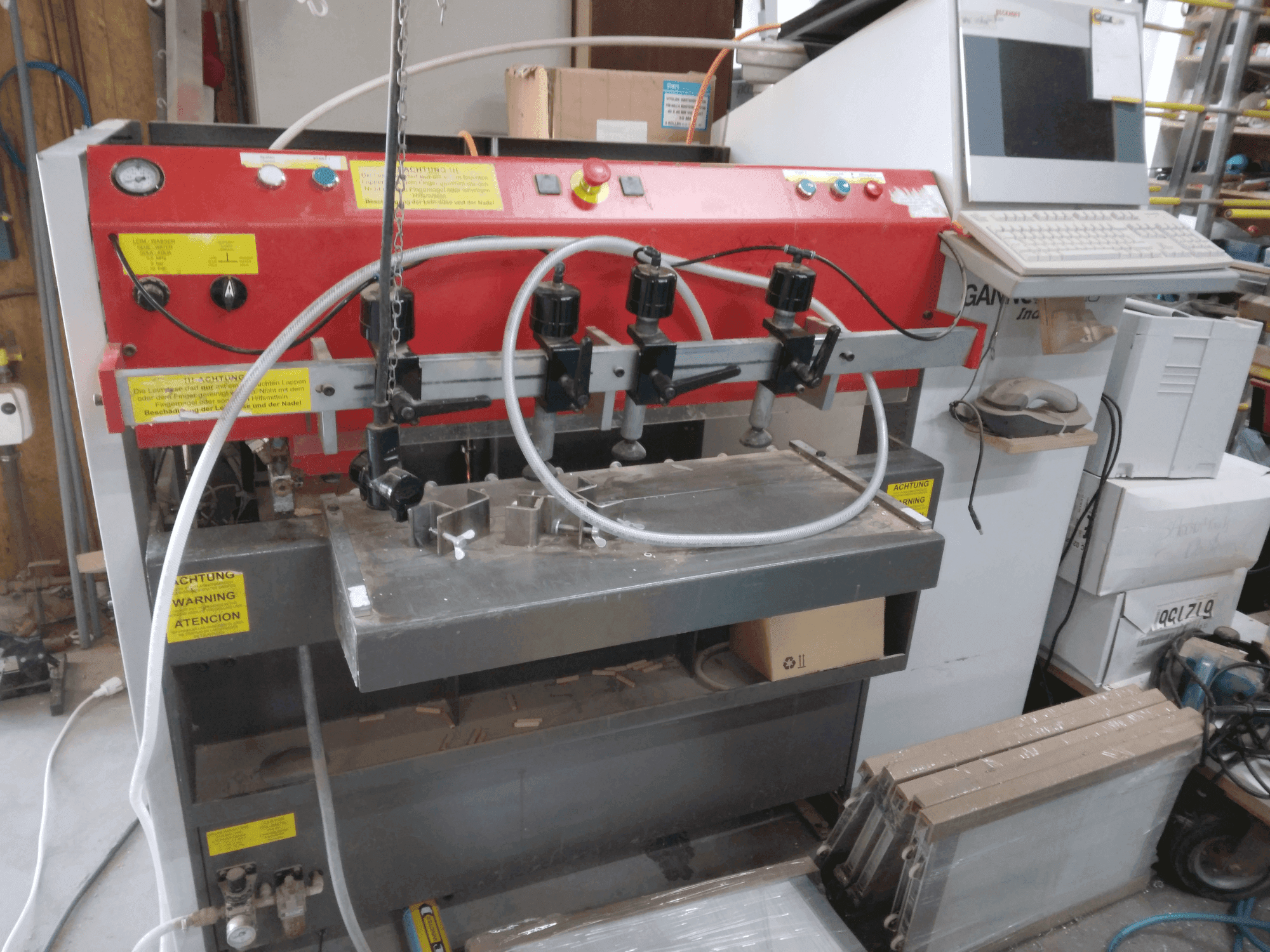 Frontansicht der GANNOMAT Index Logic T70  Maschine