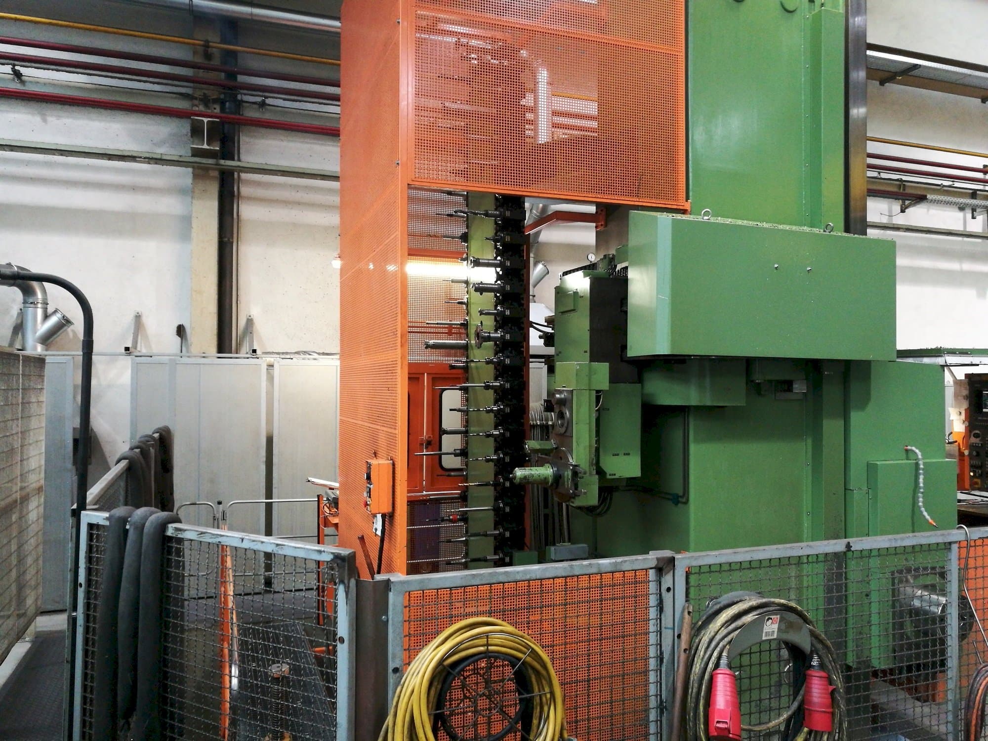 Frontansicht der WOTAN Rapid 3K Maschine