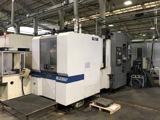 Frontansicht der MORI SEIKI SH 5000 Maschine