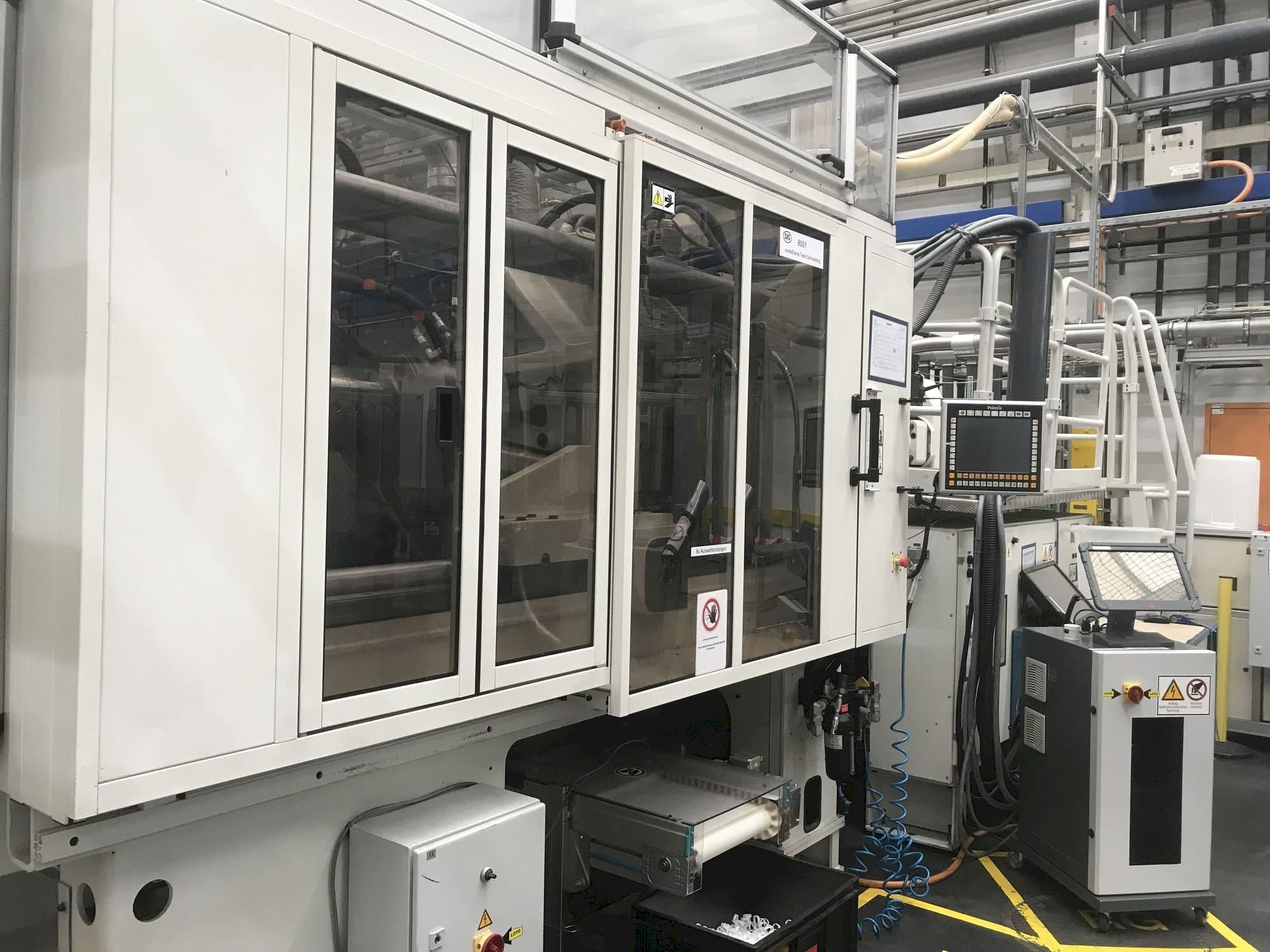 Frontansicht der Husky H300 RS 45/38  Maschine