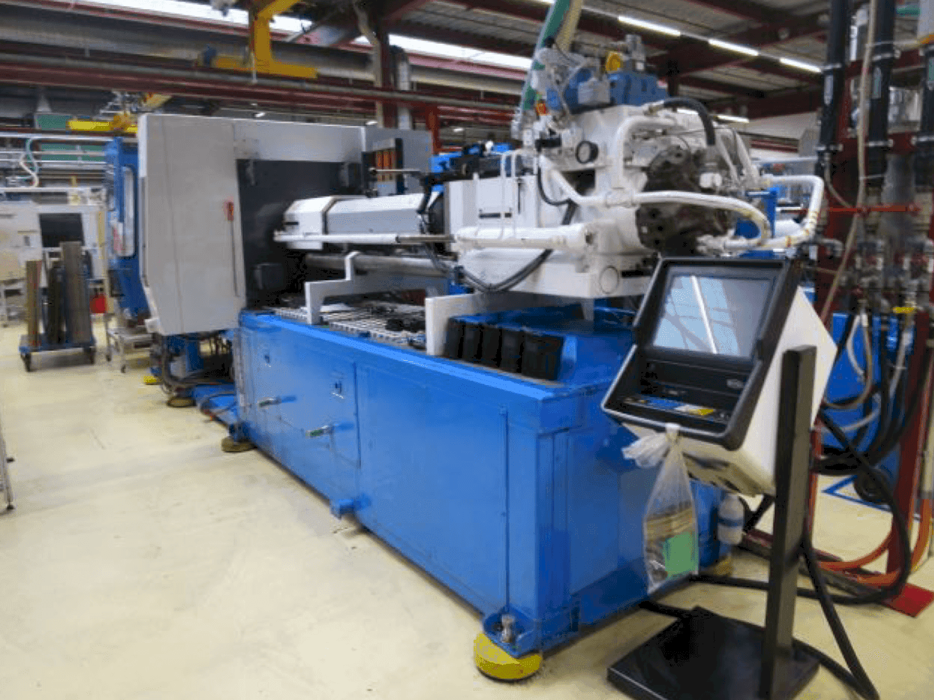 Frontansicht der ENGEL E-Motion 940/280  Maschine