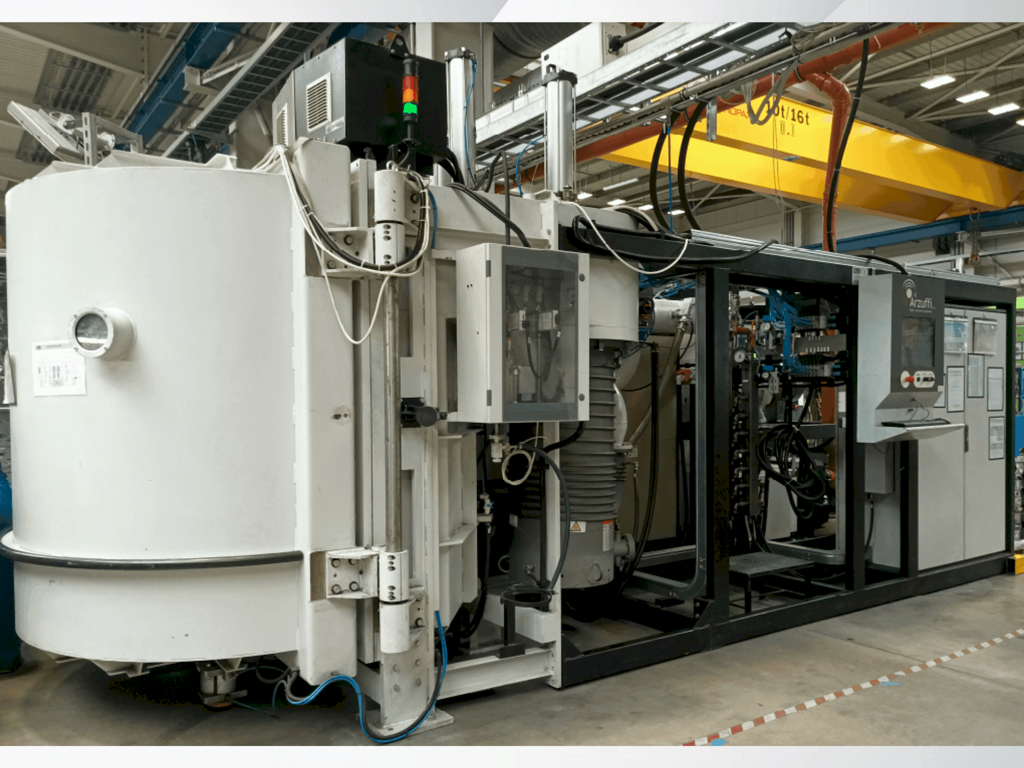 Frontansicht der ARZUFFI AM/KW 1DA2 1900/1800 IC MF  Maschine