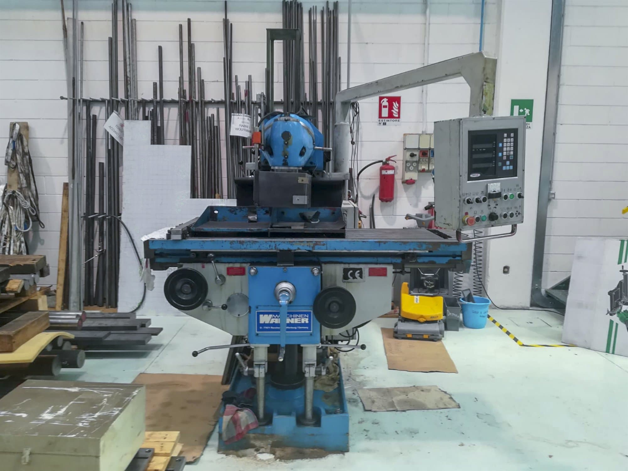 Frontansicht der WAGNER FCQ 1635 Maschine