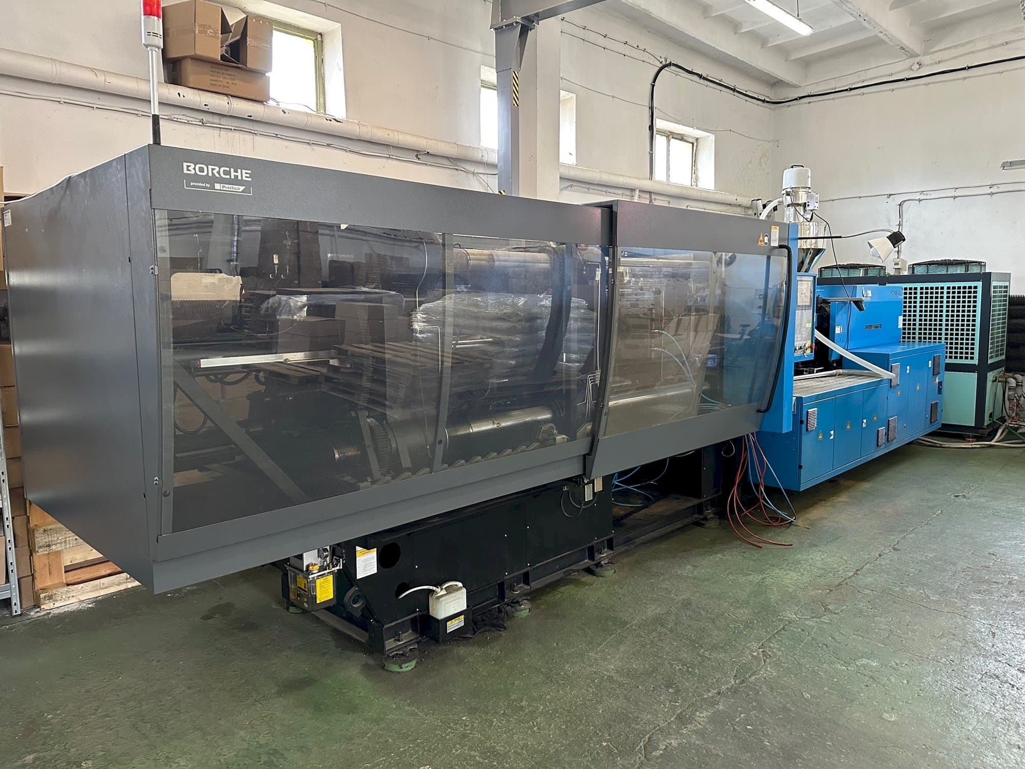 Frontansicht der BORCHÊ BS400 Economic Maschine