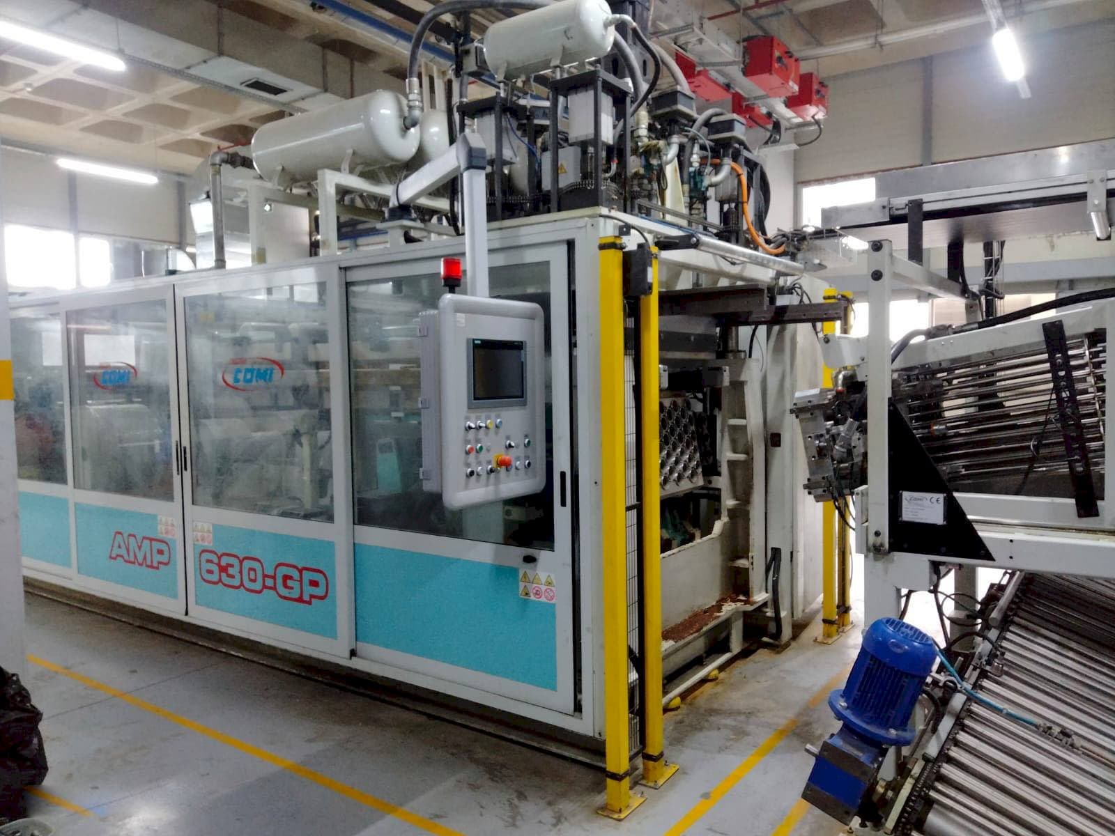 Frontansicht der AMUT COMI AMP 630 GP/FL Maschine