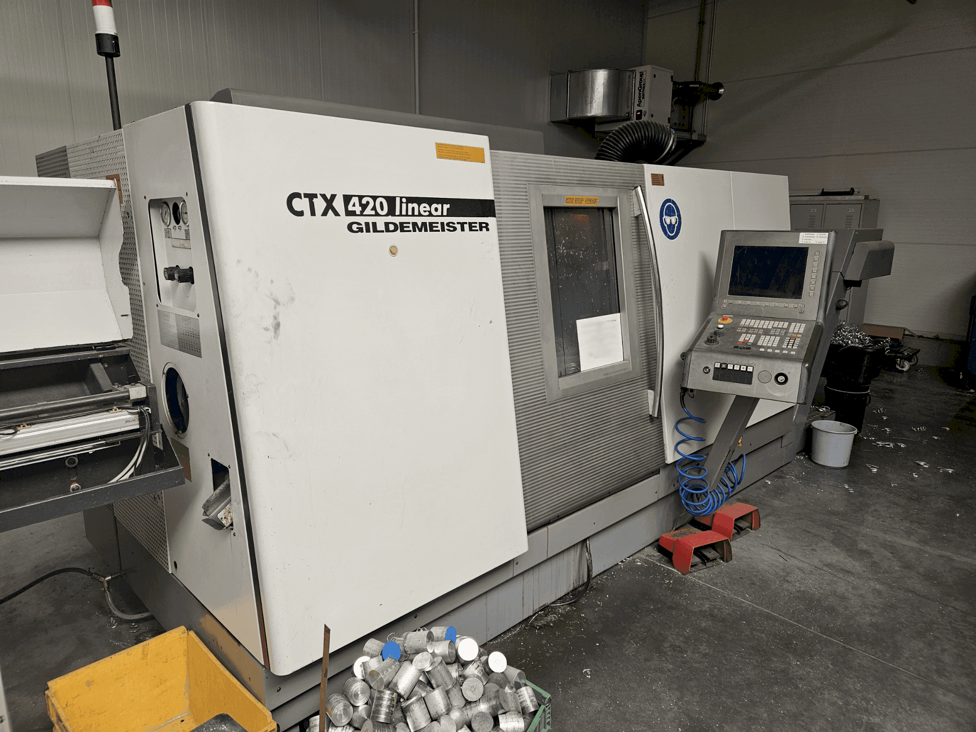 Frontansicht der Gildemeister CTX 420 Linear  Maschine