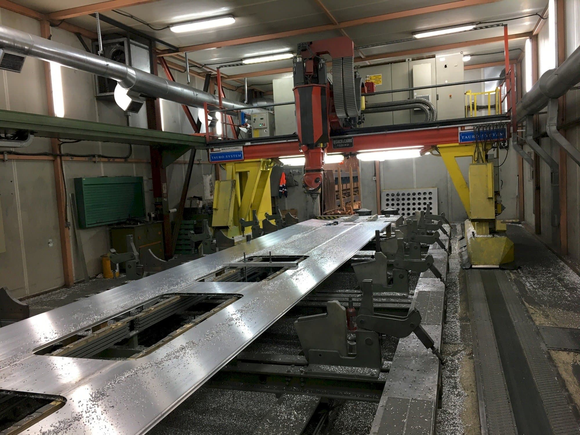 Frontansicht der Bisiach & Carru TJKP8/11/F  Maschine