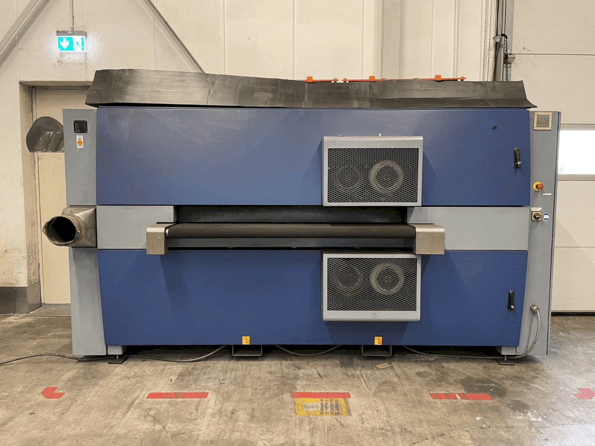 Frontansicht der LISSMAC SBM-M 1500 B2  Maschine