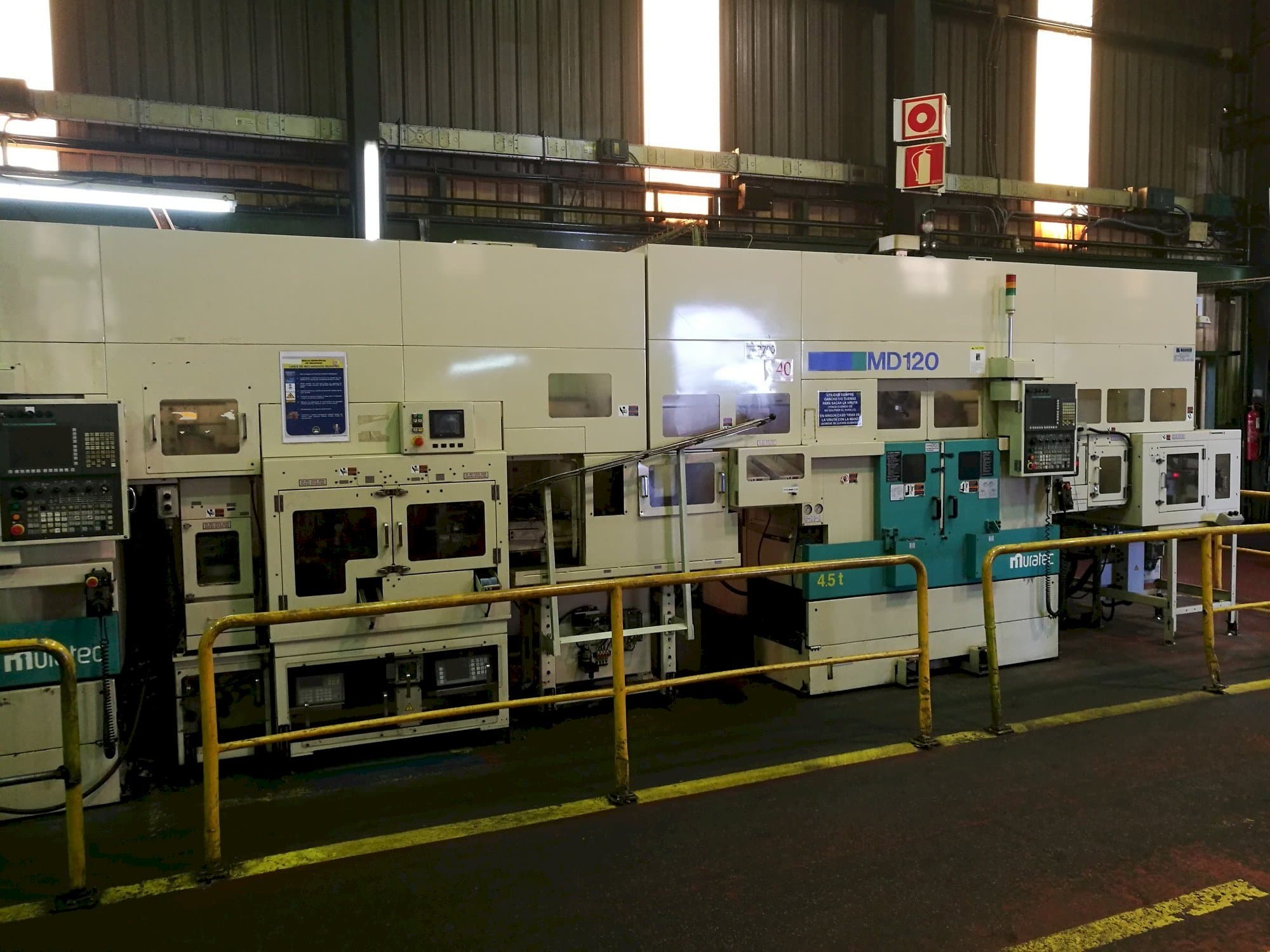 Frontansicht der Muratec MD120  Maschine