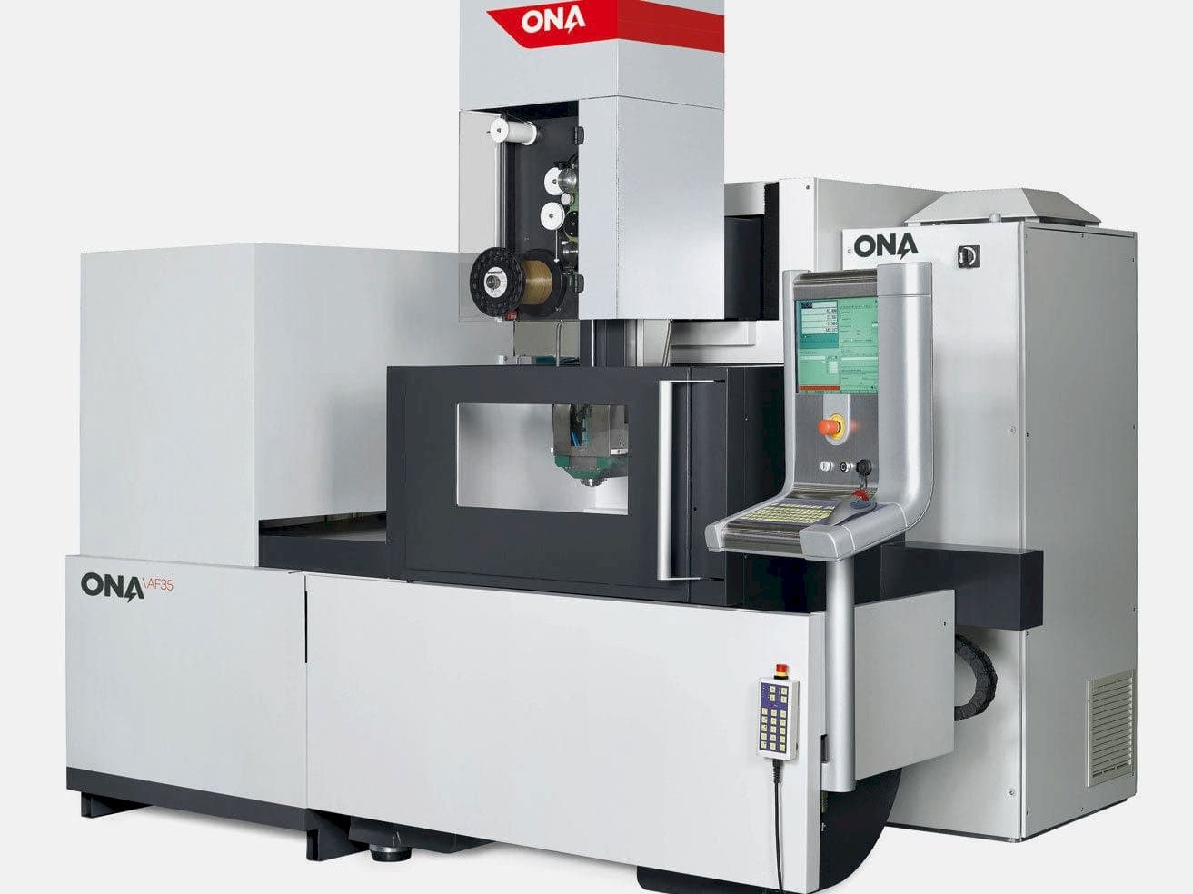 Frontansicht der ONA AF35  Maschine