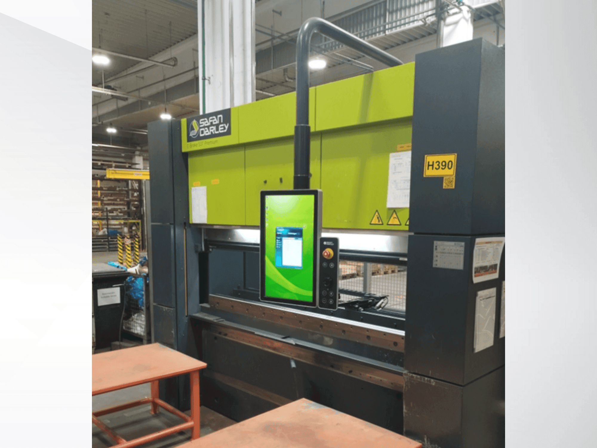 Frontansicht der Safan SAFAN DARLEY E-BRAKE premium 50-2050 Maschine