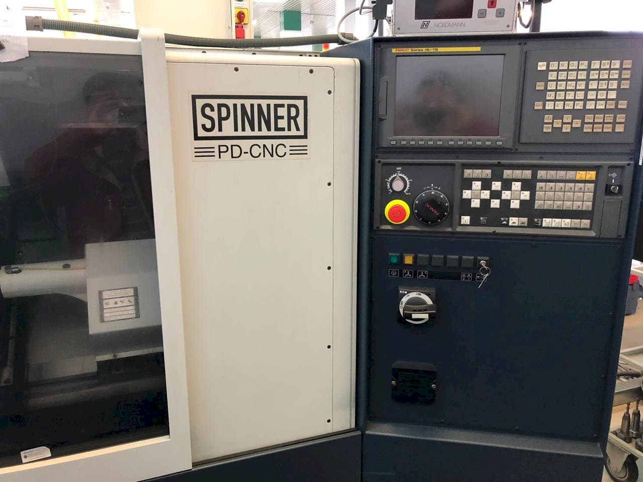 Frontansicht der SPINNER PD Maschine
