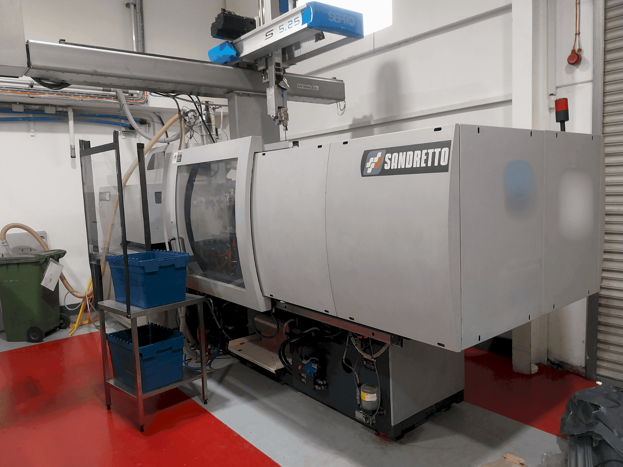 Frontansicht der SANDRETTO EL 150/485  Maschine