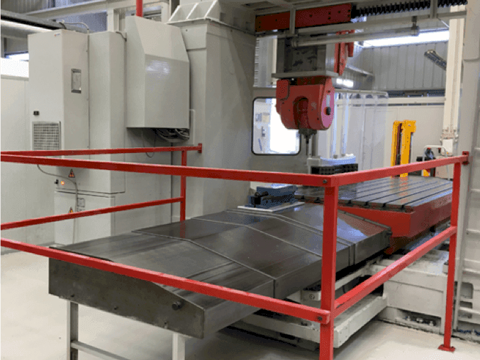 Frontansicht der Zayer KP 3000 AR Maschine