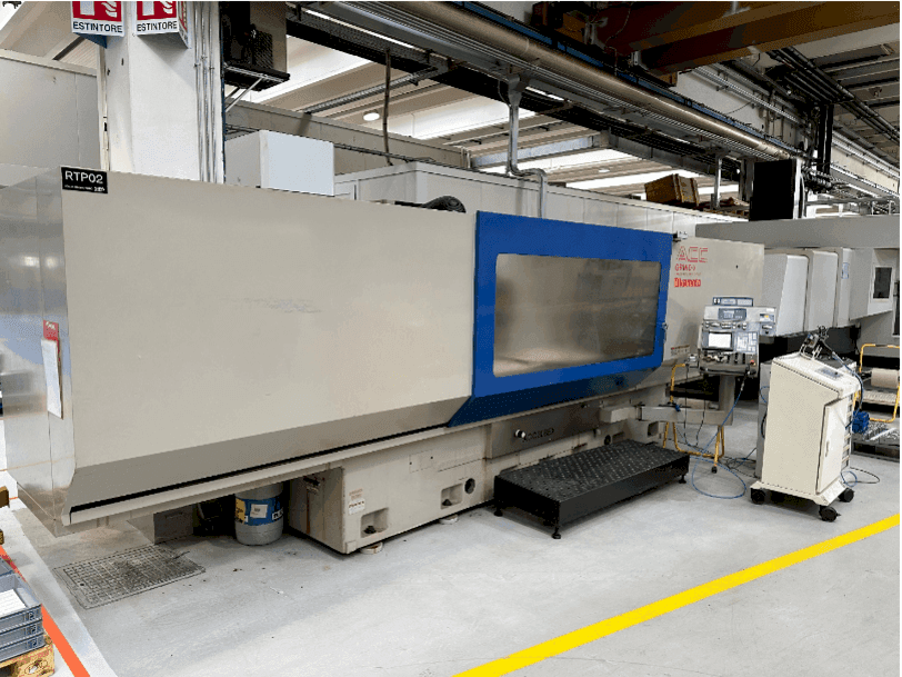 Frontansicht der OKAMOTO ACC 208ex Maschine