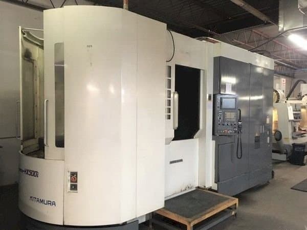 Frontansicht der Kitamura Mycenter HX500i Maschine
