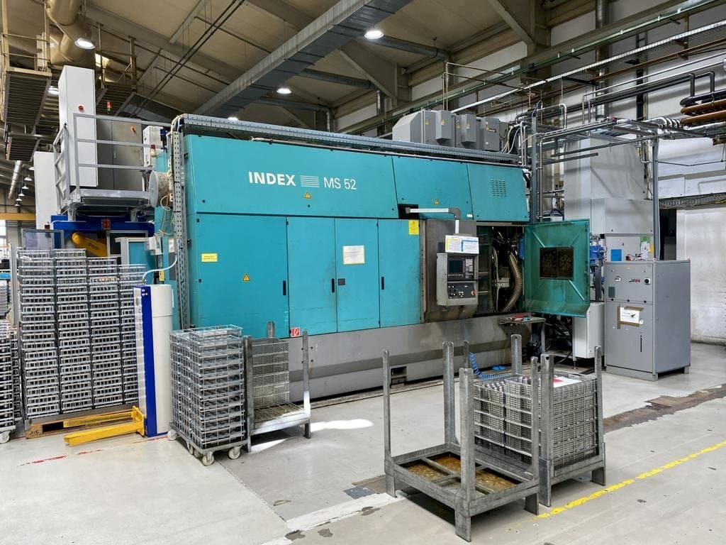 Frontansicht der Index MS 52 G Maschine