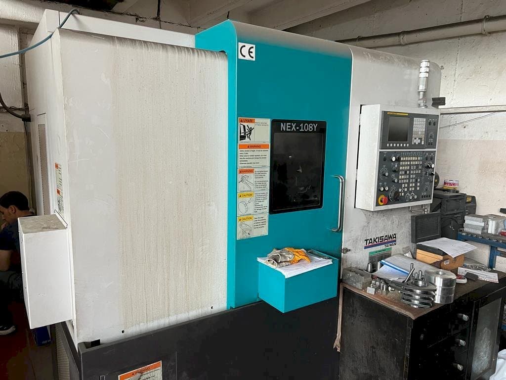 Frontansicht der Takisawa NEX-108Y Maschine