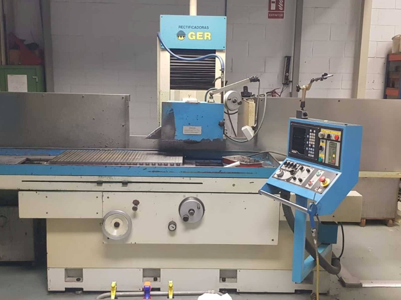 Frontansicht der GER S-100/50 Maschine