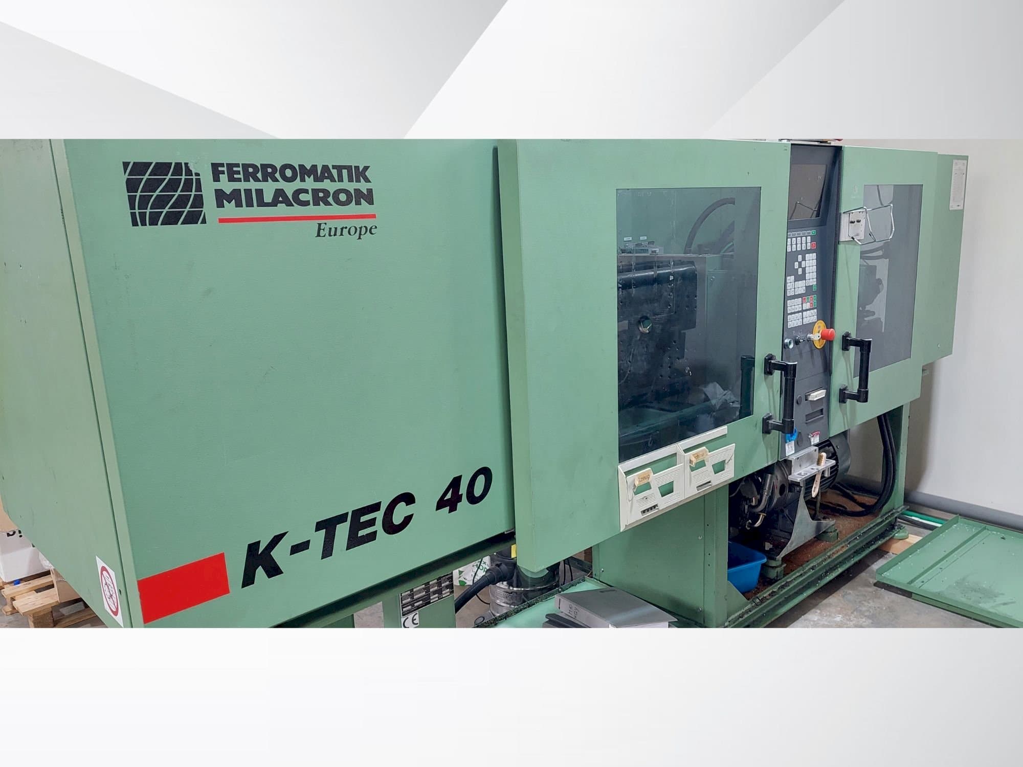Frontansicht der FERROMATIK k-tec 40 S Maschine