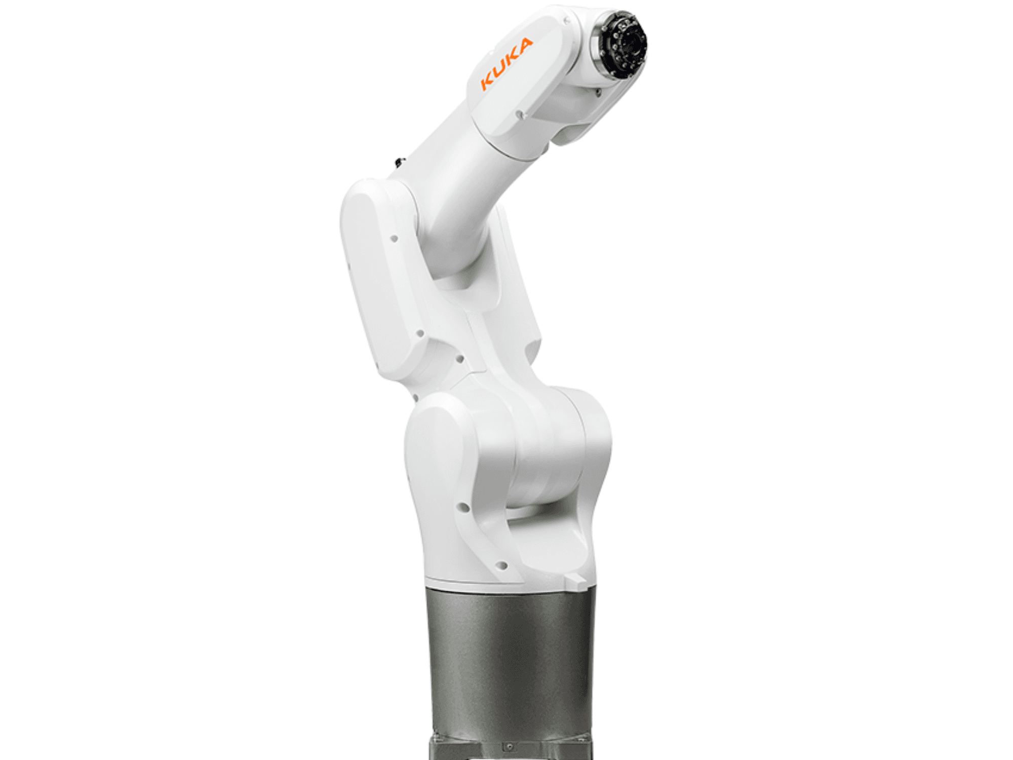 Frontansicht der KUKA KR4 R600 Maschine