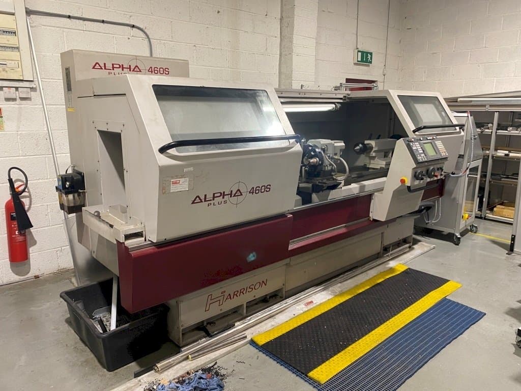 Frontansicht der Harrison Alpha 460S Plus Maschine