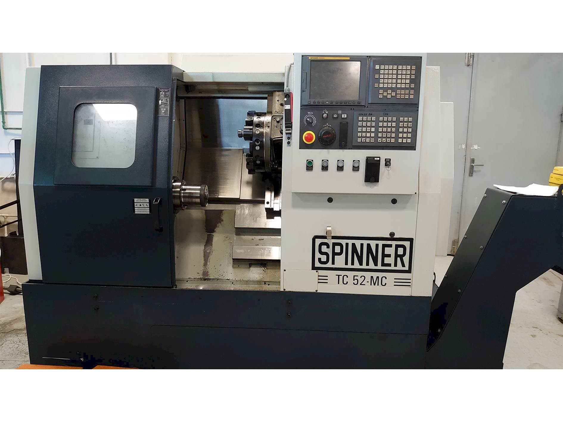 Frontansicht der SPINNER TC 52-MC  Maschine