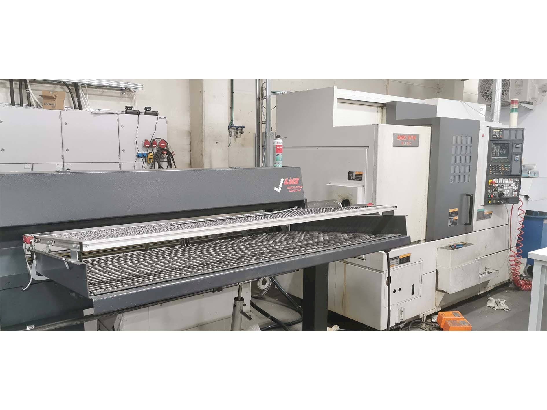 Frontansicht der MORI SEIKI NL 1500 MC 7500 Maschine