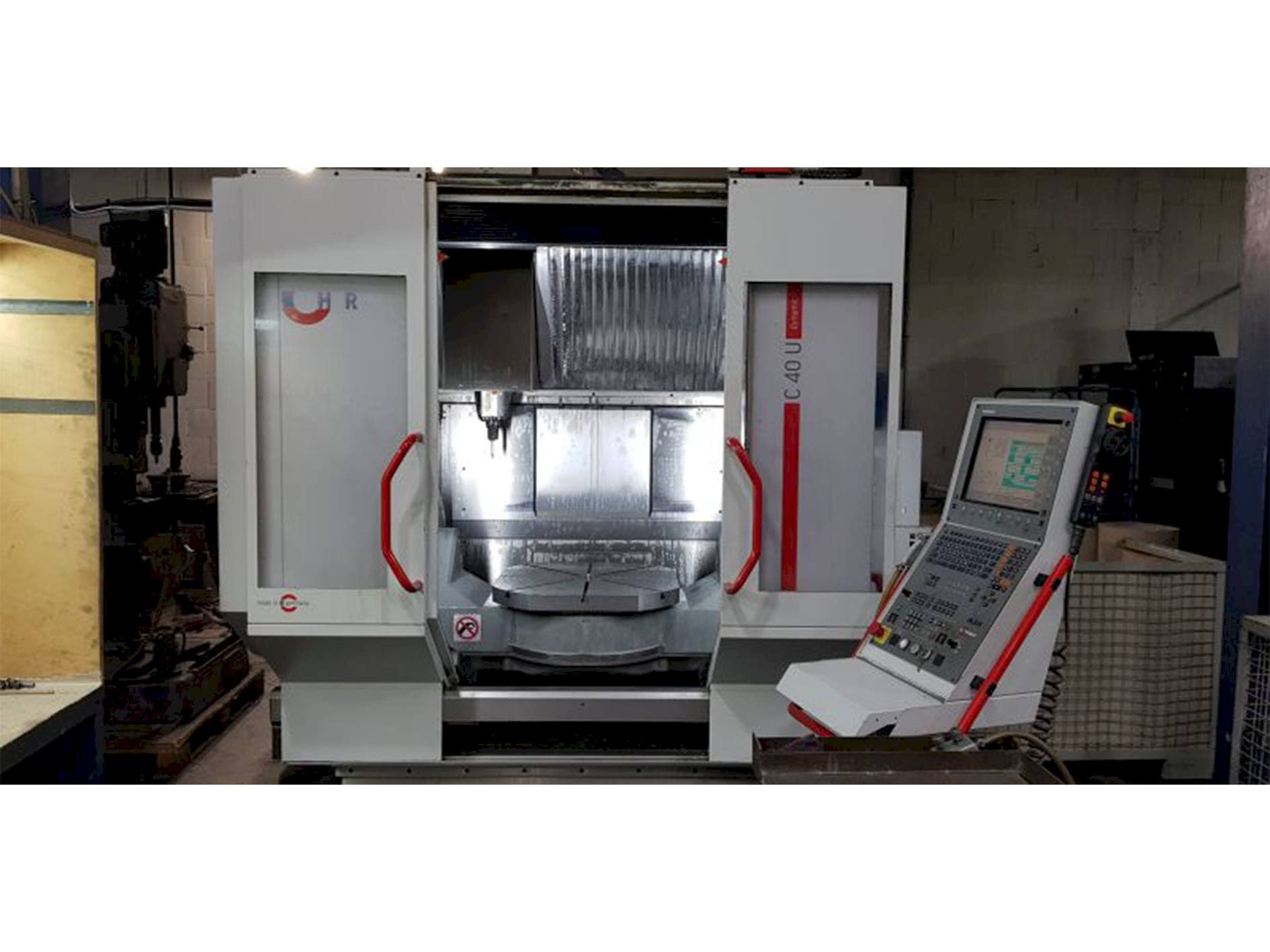 Frontansicht der HERMLE C40 U MT  Maschine