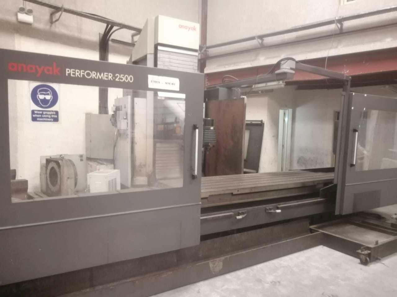 Frontansicht der ANAYAK PERFORMER-2500  Maschine