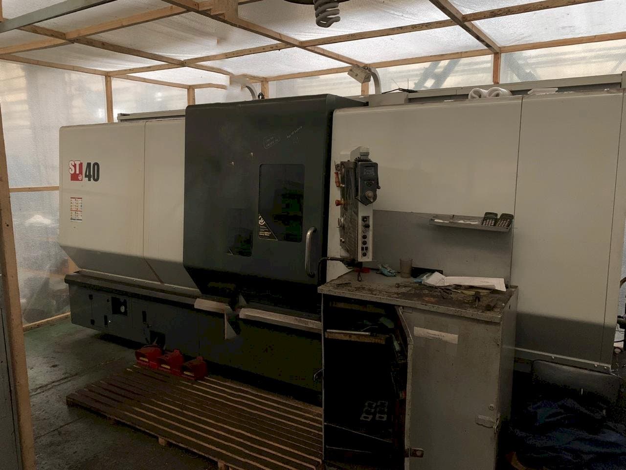 Frontansicht der HAAS ST-40 Maschine