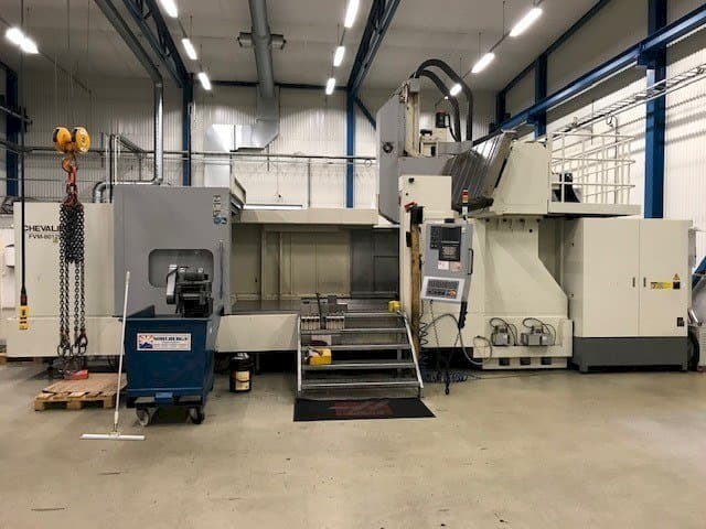 Frontansicht der Chevalier FVM-80125DC Maschine