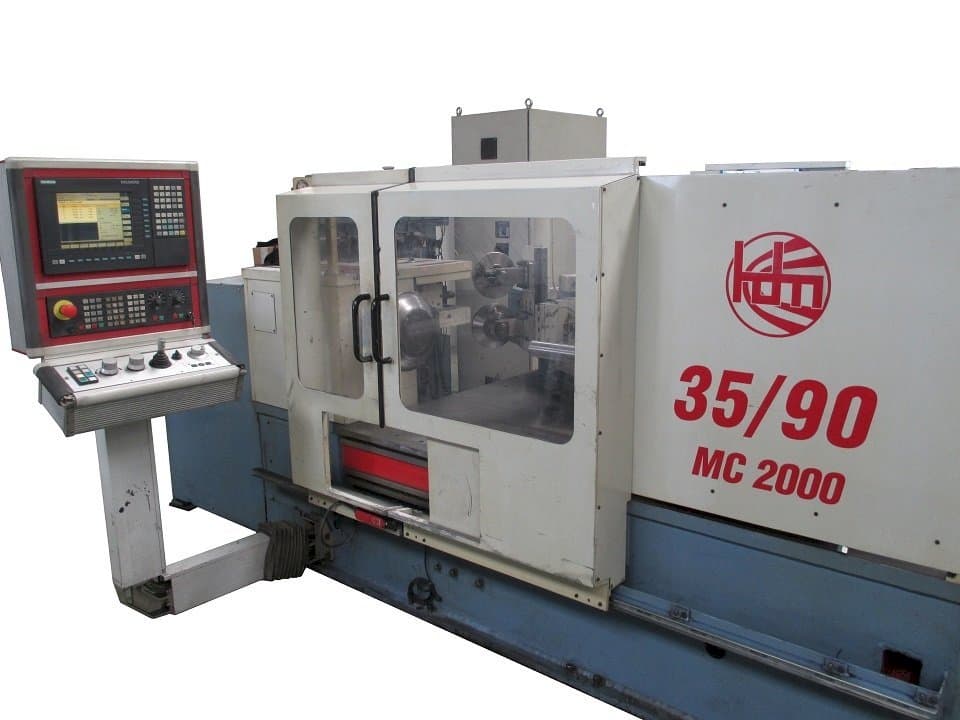 Frontansicht der HDM 35/90 MC 2000 Maschine