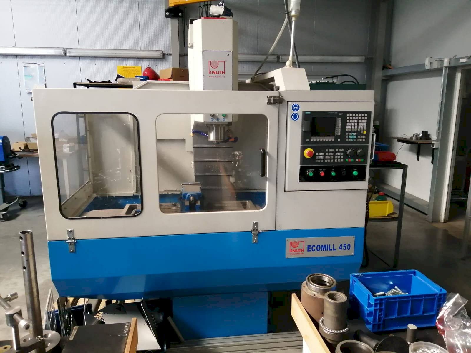 Frontansicht der KNUTH ECOMILL 450 Maschine