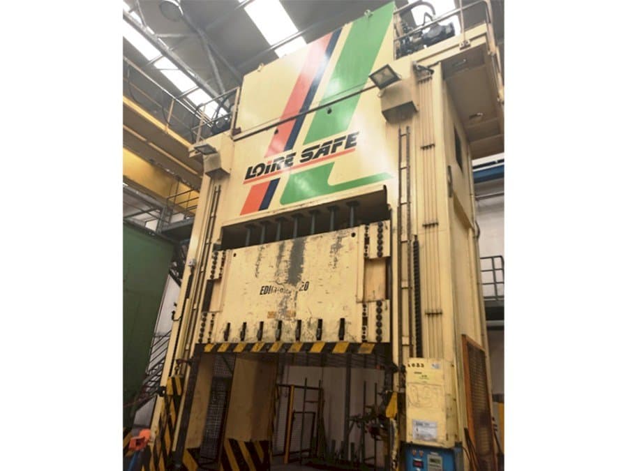 Frontansicht der LOIRE SAFE Edim 800 Maschine