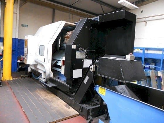 Frontansicht der Mazak Slant Turn 50N-2000U Maschine