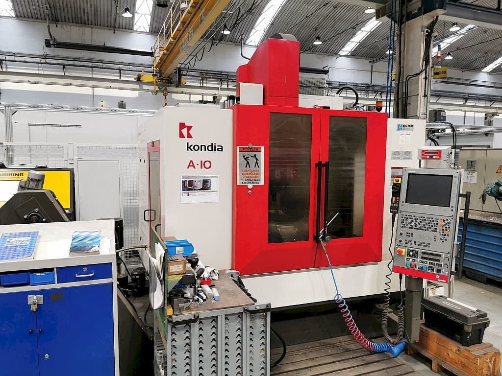 Frontansicht der KONDIA A10  Maschine