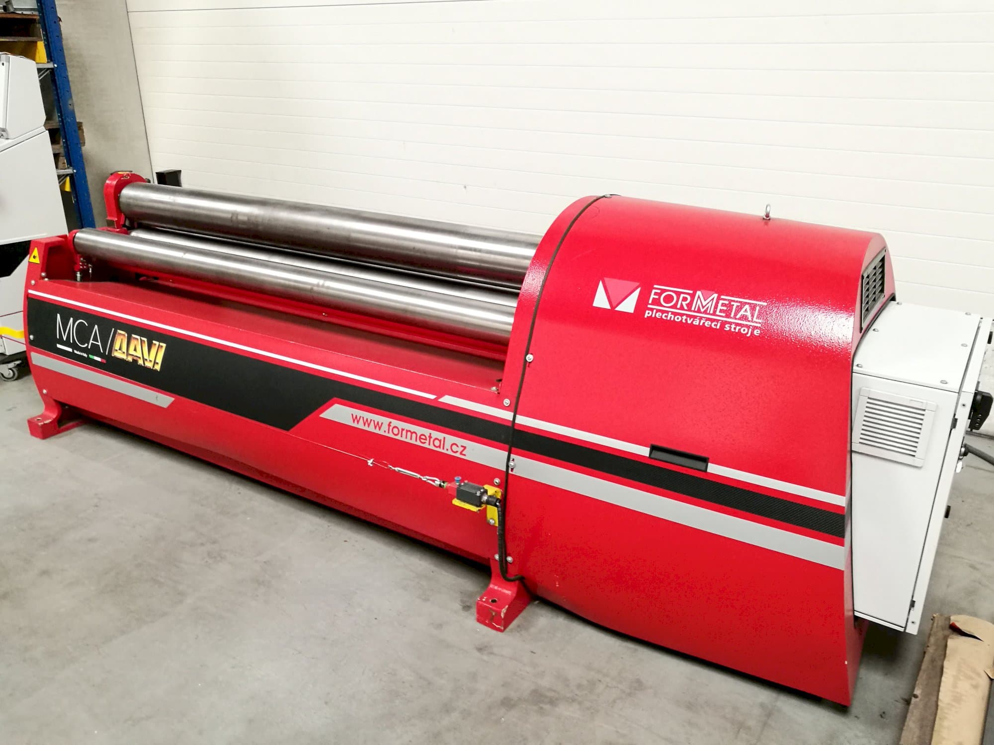 Rechte Ansicht der Davi MCA 2017 Maschine