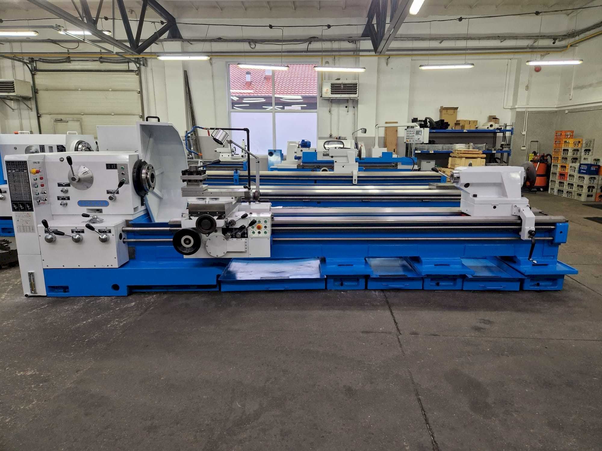 Frontansicht der Poreba TPK 80 x 3000  Maschine