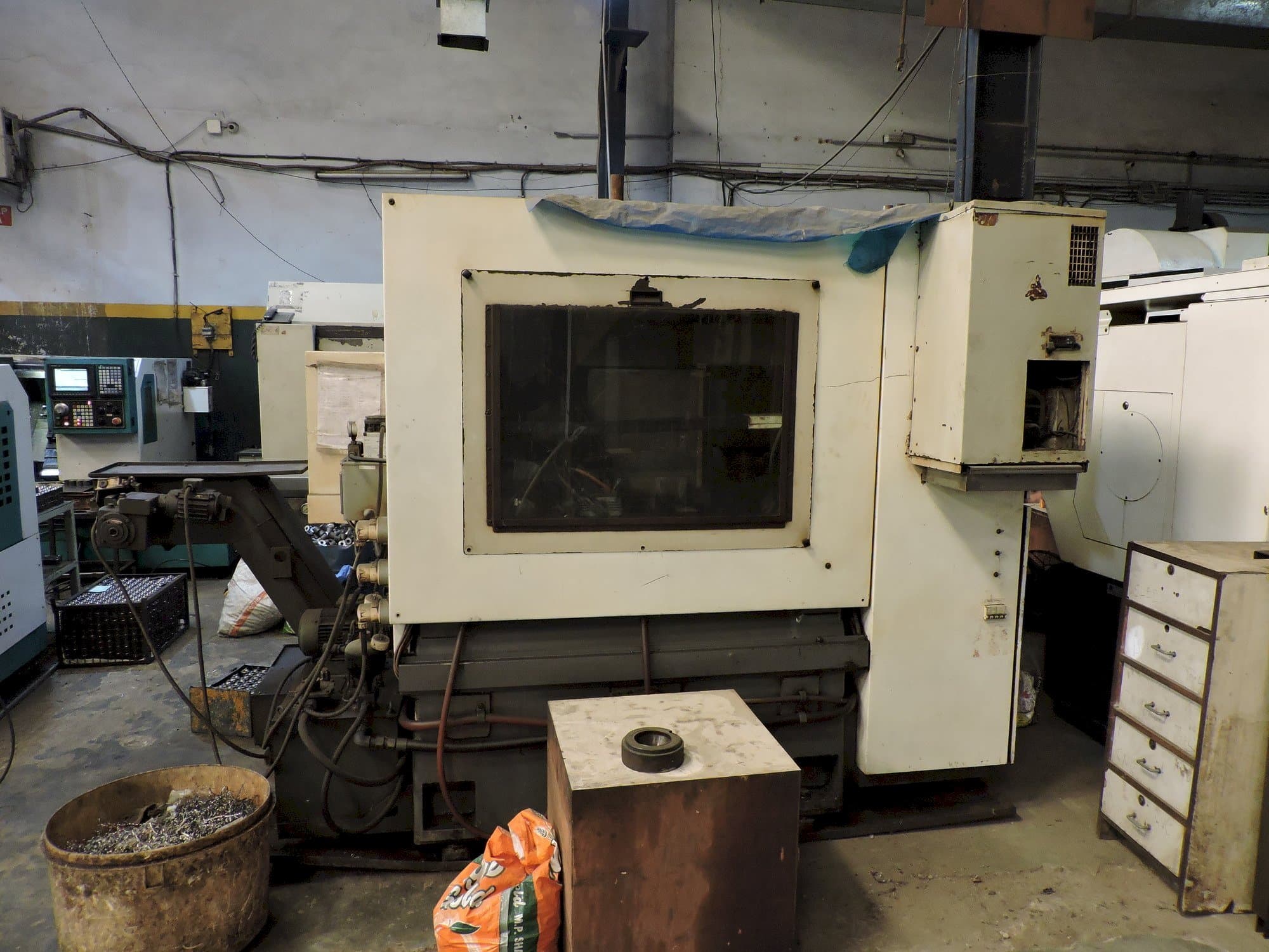 Frontansicht der JYOTI DX 150  Maschine