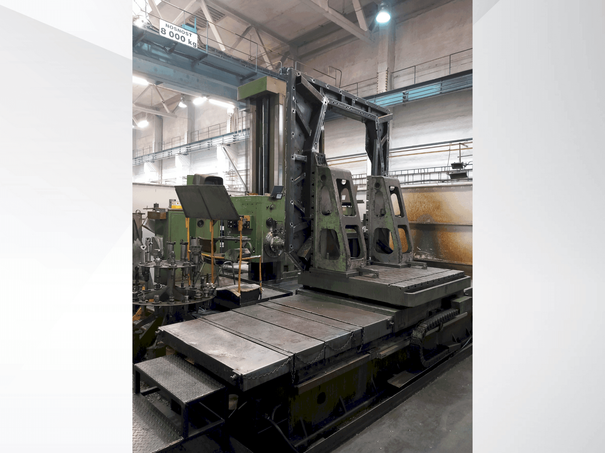 Frontansicht der TOS TOS WHN 13.4A Maschine