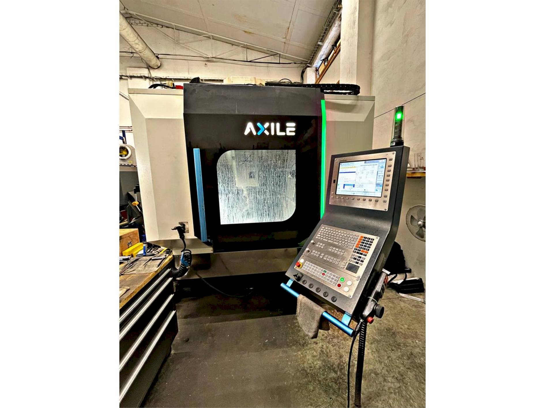 Frontansicht der AXILE G6  Maschine