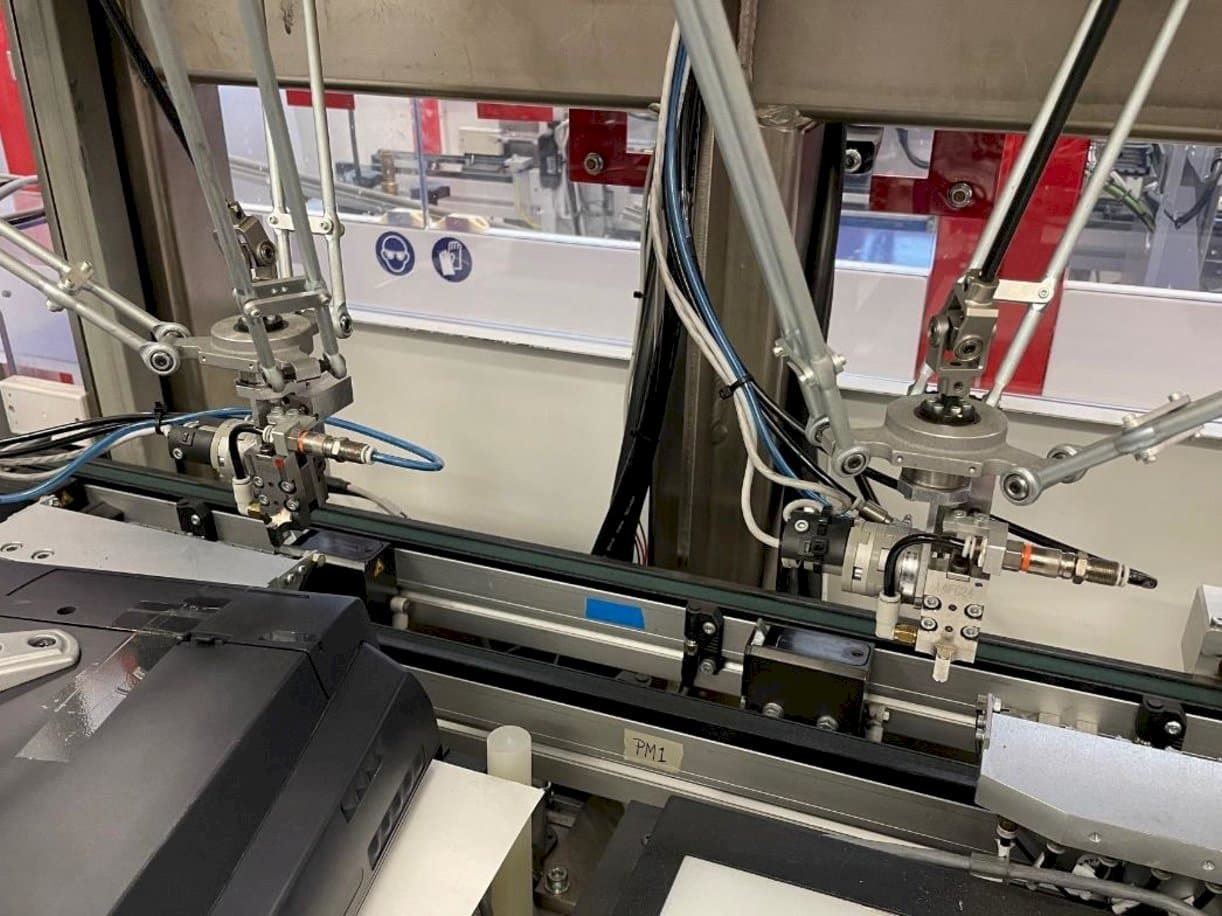 Frontansicht der IMS Tattoo Assembly Line  Maschine