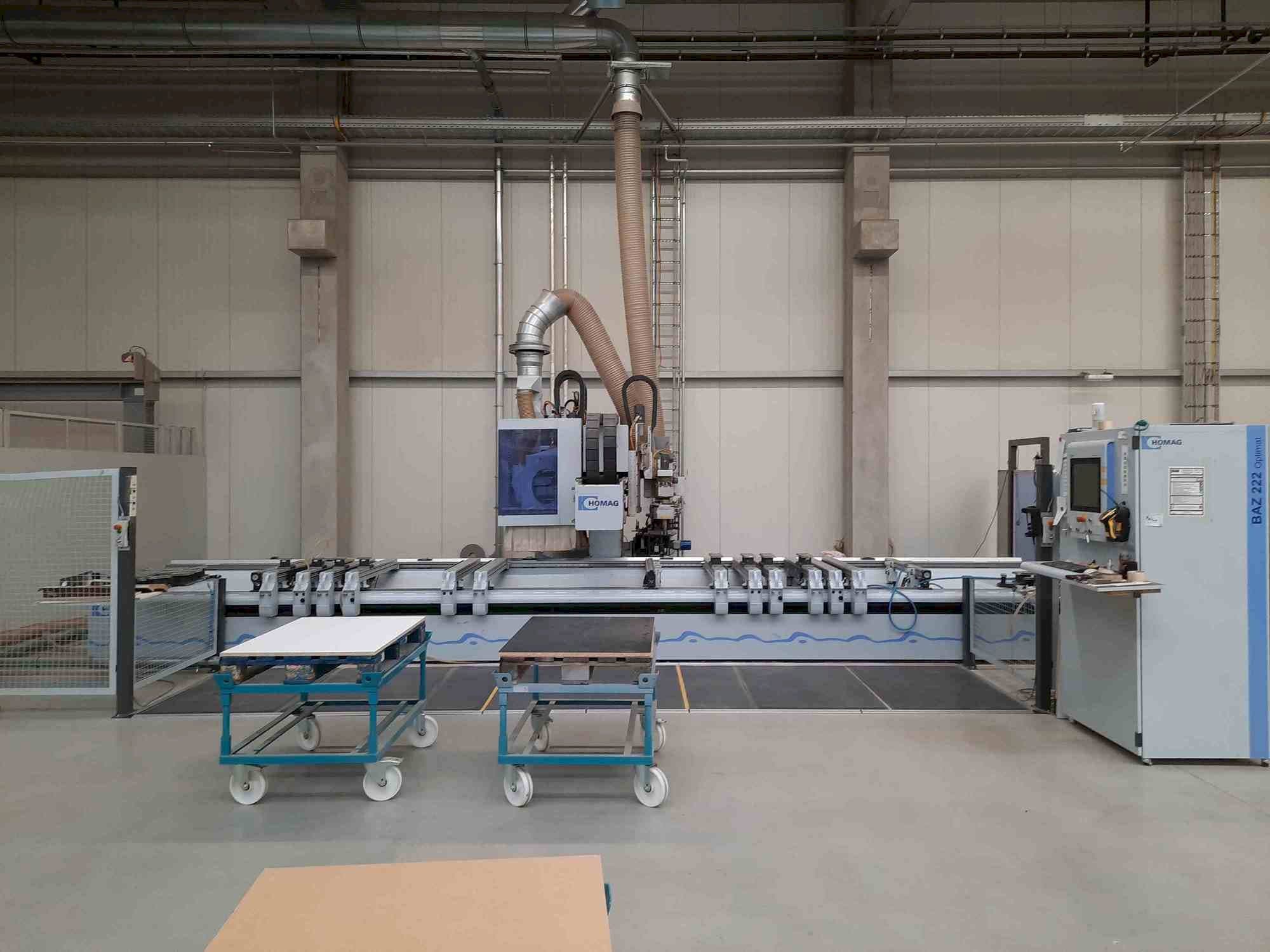 Frontansicht der HOMAG OPTIMAT BAZ222/60/K  Maschine