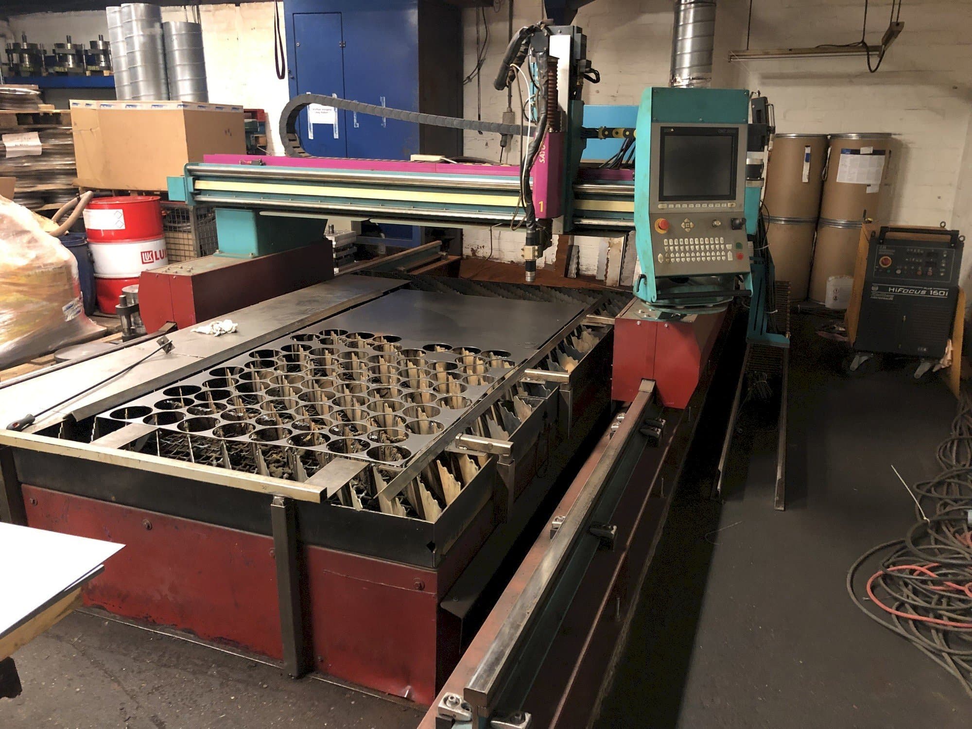 Frontansicht der SATO Satronik LS2000  Maschine