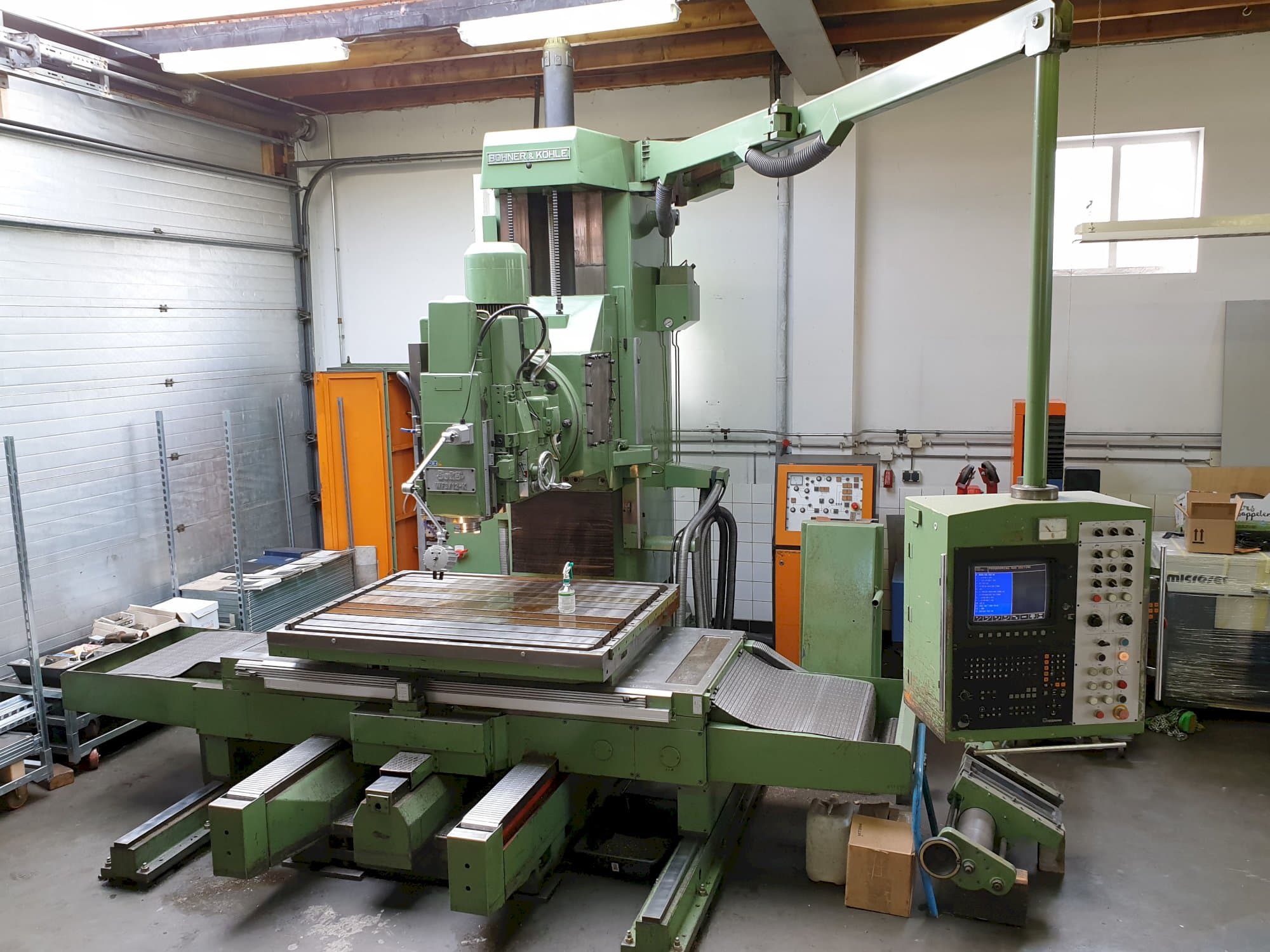 Frontansicht der Bokö WF3 Maschine